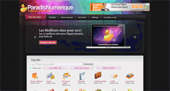 Desktop Screenshot of paradisnumerique.com