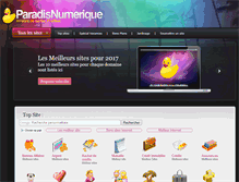 Tablet Screenshot of paradisnumerique.com